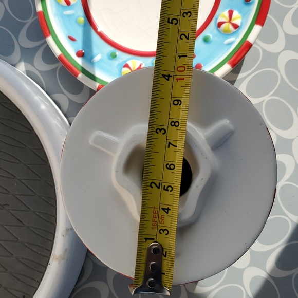 Home Interiors Gingerbread Candle Shade & Plate New, fits med to small jars - Picture 12 of 13